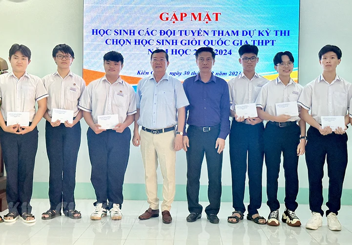 Kiên Giang có 90 học sinh dự kỳ thi chọn học sinh giỏi quốc gia trung học phổ thông 